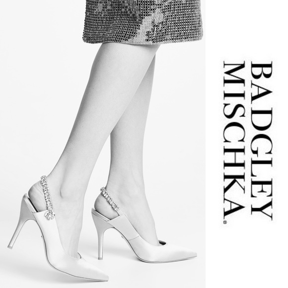 Badgley Mischka PAXTON SLING BACK EVENING SHOE - Picture 5 of 8